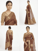 Organza Silk Saree - Image 2