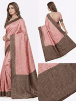 Banarasi saatan silk saree - Image 2