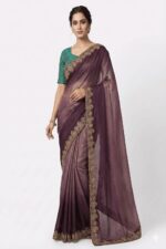 Soft Glossy Jimmy Saree
