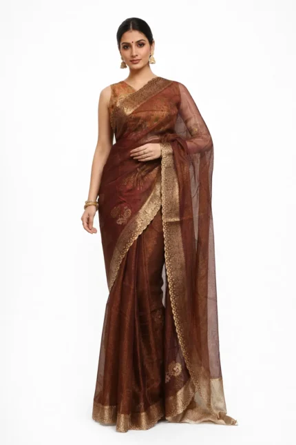 Organza Silk Saree